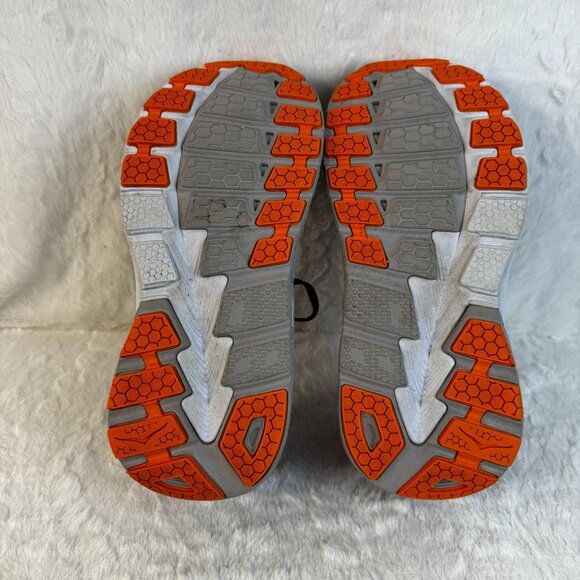 HOKA Gaviota 2 Road Running Grape Juice Bright Marigold Sneakers Sz 9.5 D (wide) - Picture 6 of 10